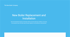 Desktop Screenshot of newboiler.co.uk